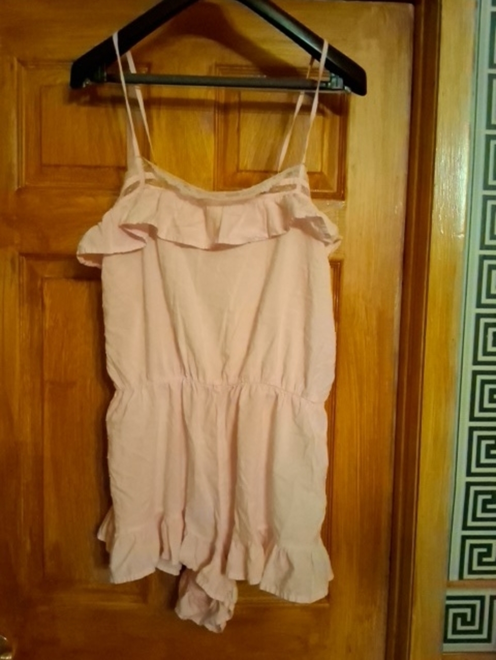 Victoria's Secret Pale Pink Lace Trim Slip
